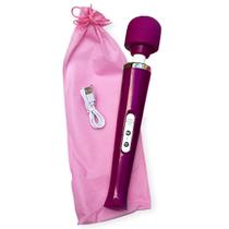 Vibrador Clitoriano Varinha Mágica Gigante Recarregável 9000 RPM Silicone Clítoris Bateria Vibrador Clitoriano Varinha Mágica Gigante Recarregável 9000 RPM Silicone Clítoris Bateria