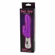 Vibrador com estimulador clitoriano com 10 modos de vibração