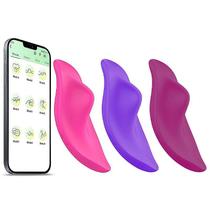 Vibrador de Calcinha Paname Controle por Aplicativo 9 Intensidades 9,2cm x 4,4cm Silicone Recarregável