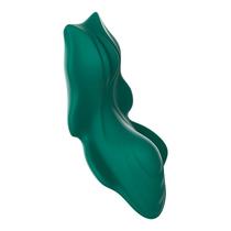 Vibrador de Calcinha Recarregável Selim com Controle sem Fio Verde