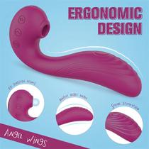 Vibrador de Ponto G com Pulsação e Dedilhar Tapping Angel.S SHande