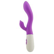 Vibrador de Ponto G e Clitóris 30 vibrações - Pilhas - Roxo