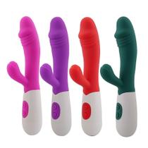 Vibrador de Ponto G e Clitóris - À Pilhas - SI