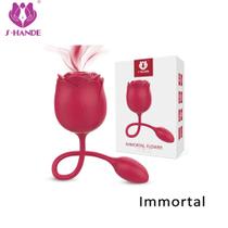 Vibrador de Ponto G e Clitóris - Immortal flower - S-Hande