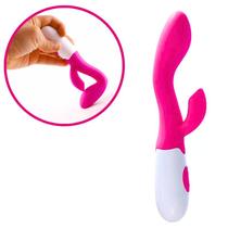 Vibrador de Ponto G e Clitóris Recarregável Colin 2 com 10 Modos de Vibração - Pink