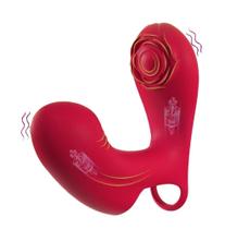 Vibrador Dedeira Flor 10 Modos de Vibração e Estimulador Potente Por App Longa Distancia Sex Shop
