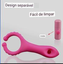 Vibrador Estimulador De Silicone Com Clip De Vibração Para Casais