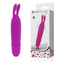 Vibrador Estimulador Para Ponto G e Clitóris Mini Orelhas Com 10 Modos De Vibrações