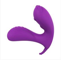 Vibrador Estimulador Ponto G Clitóris Feminino Dois Motores Com Controle remoto