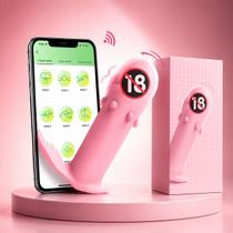 Vibrador Feminino 10 Velocidades Com Controle por APP - LILO - Rosa