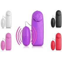 Vibrador Feminino Bullet com Cápsula Estimulador Clitóris Controle Remoto com Fio