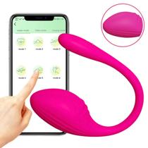 Vibrador Feminino Cápsula Controle App À Distância Potente