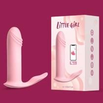 Vibrador Feminino com 10 Modos de Vibração Com Controle por APP - LILO - Rosa