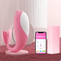 Vibrador Feminino com Controle Por APP Whale 10 Velocidades Potente e Silencioso - QC