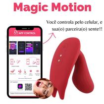 Vibrador Feminino Controle por Celular App Magic Umi Magic Motion