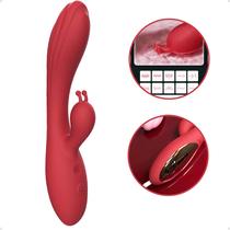 Vibrador Feminino Dupla Estimulação Rabbit Ponto G Clitorial