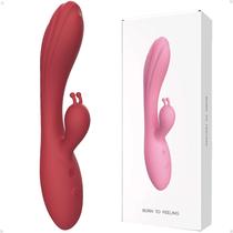 Vibrador Feminino Dupla Estimulação Rabbit Ponto G Clitorial