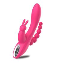 Vibrador Feminino Estimulador de Clitóris 3 em 1 Penetrável Recarregável Vibrador Feminino Estimulador de Clitóris 3 em 1 Penetrável Recarregável