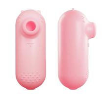 Vibrador Feminino Estimulador de Clitóris Mamilos Sugador Oral Potente