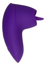 Vibrador Feminino Estimulador íntimo Corporal Com Língua Vai e Vem