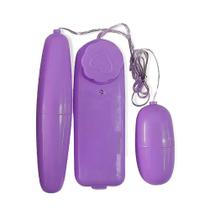 Vibrador Feminino Estimulador Ponto G Bullet Duplo Multi-velicidades - Vip Mix Produtos Adultos - Sexy Import