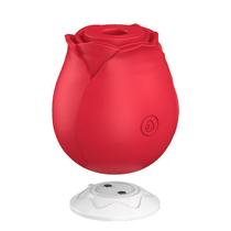 Vibrador Feminino Flor Estimulador Rosa Clitóris 10 Vibrações