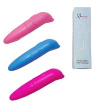 Vibrador Feminino Golfinho Estimulador de Clitóris e Ponto G Toque Liso Sex Shop - MEAME