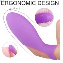 Vibrador Feminino Masturbador Dedeira Estimulador de Clitóris Sex Shop - S Hand