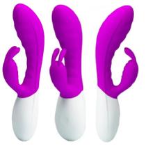 Vibrador feminino ponto g clitoris 7 vibrações recarregavel