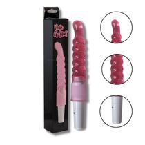 Vibrador Feminino Ponto G Em Jelly Ondulado Estimulador Anal 21,5X3 Cm - Sexy Import Sex Shop Plug