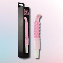 Vibrador Feminino Ponto G Em Jelly Ondulado Estimulador Anal 21,5X3 Cm - Sexy Import Sex Shop Plug