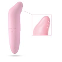 Vibrador feminino ponto g golfinho estimulador clítoris liso