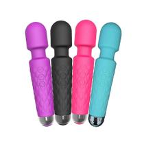 Vibrador Feminino Varinha Estimulador Massageador de Clitóris Recarregável Sex Shop
