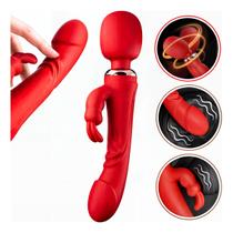 Vibrador Feminino Varinha Mágica Estimulador Coelho Clitóris
