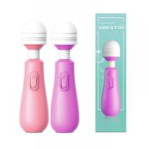 Vibrador Feminino Varinha Mágica Massageador Estimulador Clitóris Vibrador Feminino Varinha Mágica Massageador Estimulador Clitóris