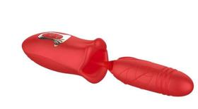 Vibrador formado boca com penetrador