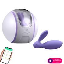 Vibrador Formato Coelho Com Luminária Recarregável Por APP Muito Macio e Muito Potente Vibrador Formato Coelho Com Luminária Recarregável Por APP Muito Macio e Muito Potente