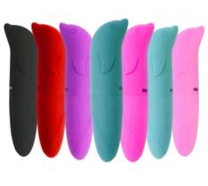 Vibrador Golfinho Estimulador de Clitóris e Ponto G à prova D'água