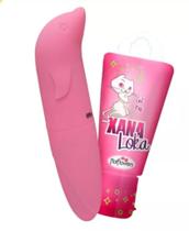 Vibrador Golfinho Estimulador de Clitóris e Ponto G + Gel Excitante Feminino 15g