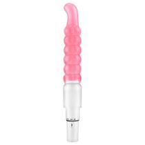 Vibrador Íntimo Bastão Silicone Ponto G Macio Com Ondas Escalonadas e Deliciosa Vibração