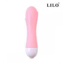 Vibrador liso relevo 10 vibrações lilo - VIPMIX