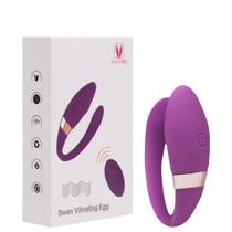 Vibrador Luxo Casal Pontas Duplas 10 Vibrações Vipmix