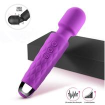 Vibrador Massageador Corporal Sexual Varinha Mágica Magic Wand - Papo de Amigas