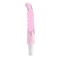 Vibrador Massageador Estimulador Em Jelly Escalonado Formato Plug Anal - Portal do Prazer