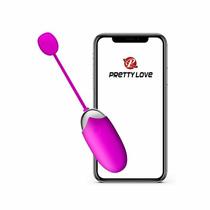 Vibrador Massageador Estimulador Tipo Bullet 12 Modos de Vibração Via Bluetooth Silicone Modelo Abner - Pretty Love