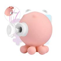 Vibrador Massageador Feminino Octopi USB Compacto e Discreto