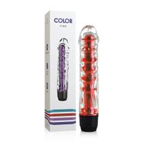Vibrador multivelocidade com capa lisa transparente Vibrador multivelocidade com capa lisa transparente
