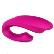 Vibrador para Casal com Controle Remoto Sem Fio Recarregável Wejoy RCT - Pink