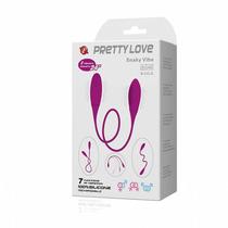 Vibrador para Casal Duplo Snaky Vibe Pretty Love 2 Motores 7 Intensidades Recarregável