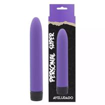 Vibrador personal 17,5cm aveludado Vibrador personal 17,5cm aveludado
